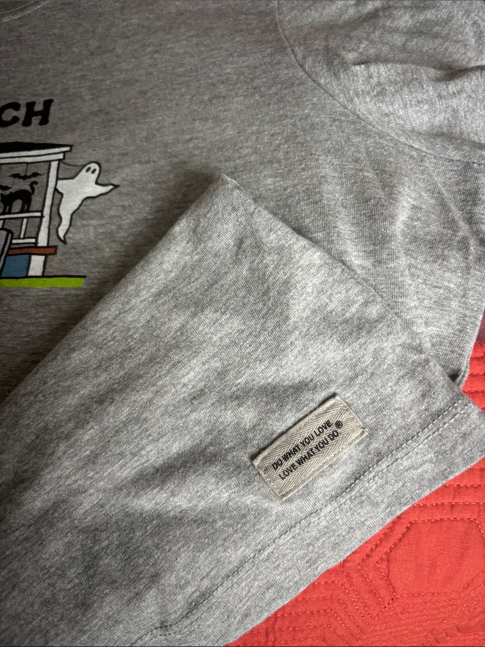 Life Is Good Gray Kids' 'May The Porch Bewitch You' Halloween Tee - Picture 4 of 4